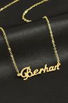 Berhan İsimli Kolye - Sarı