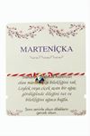 Papatya Marteniçka İp Bileklik - Kırmızı
